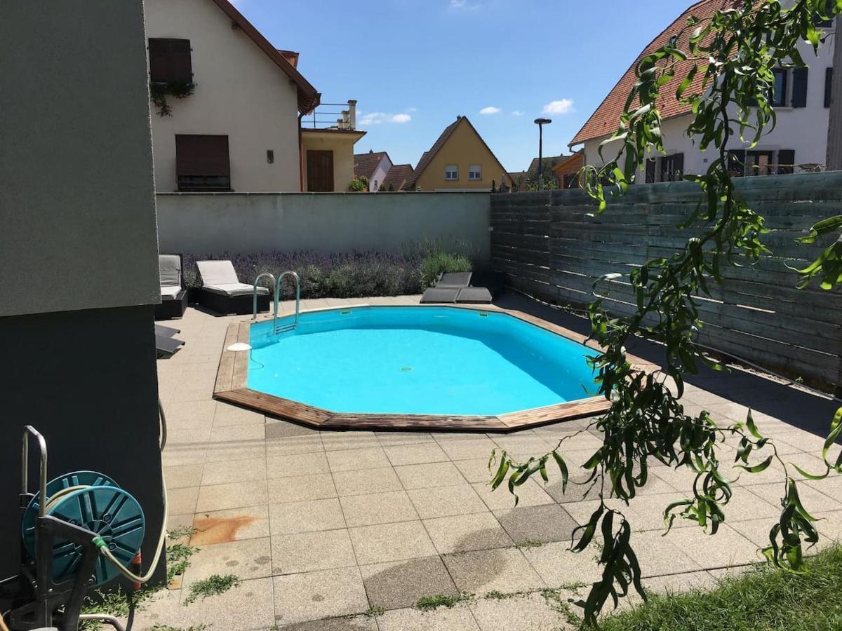 Le Pied A Terre Selestadien Sélestat Exteriör bild